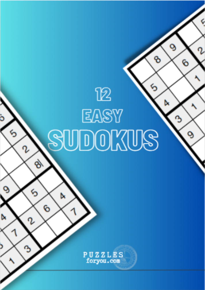 Preview of 12 Easy Sudokus